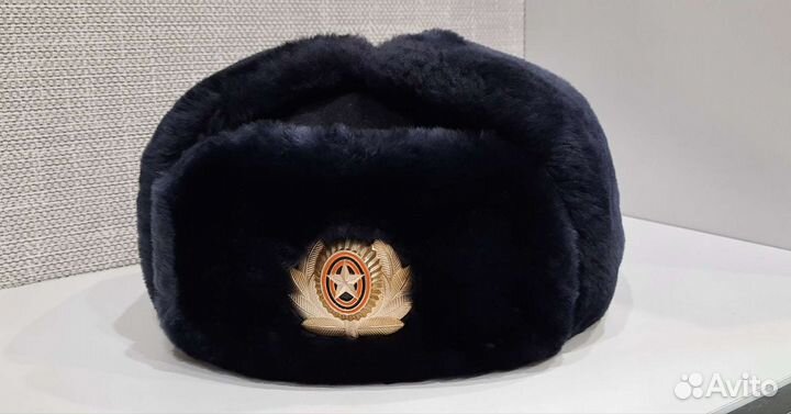Шапка зимняя /кадетская форма синяя