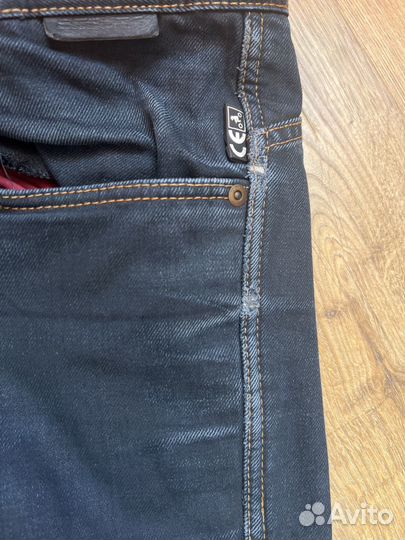 Мотоджинсы мужские с защитой