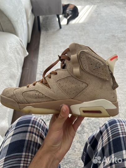 Nike air Jordan 6 travis scott British Khaki