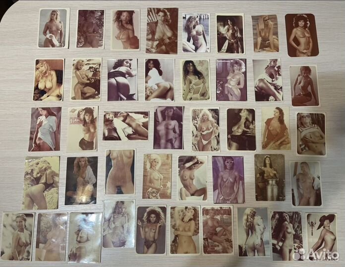 Календарики эротика ню 1970-2000 гг