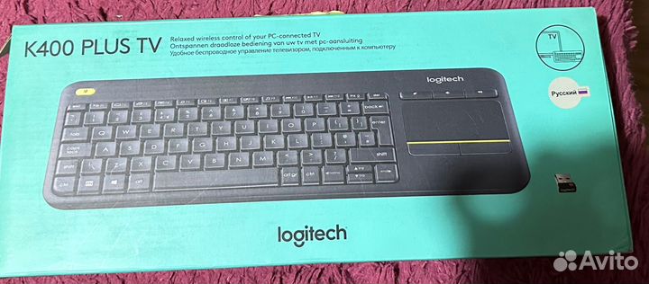 Клавиатура logitech K400 plus TV