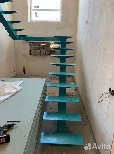 Металлокаркасов лестниц Изготовление