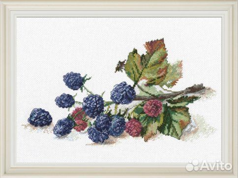 Набор для вышивания Овен 968 Ветка ежевики