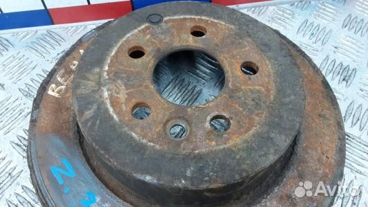 Диск тормозной задний land rover freelander 2 (BEA