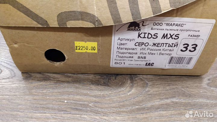 Лыжные ботинки