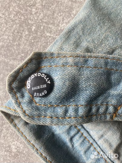 Жилетка джинсоаая для собак