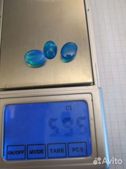 Драгоценные опалы голубой и вело опал Австралия