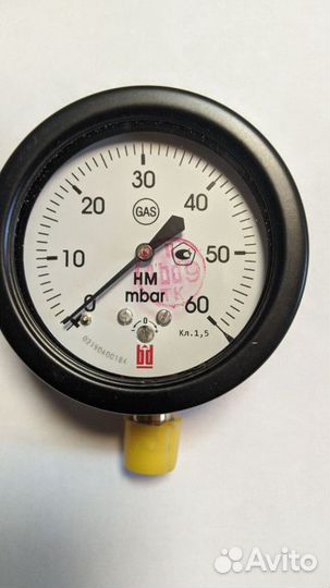 Манометр низкого давления