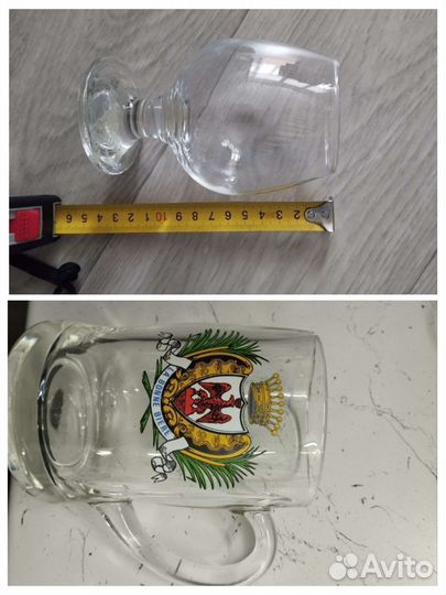 Кружка для пива, бокал для вина