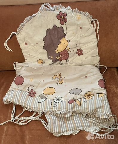 Бортики в детскую кроватку