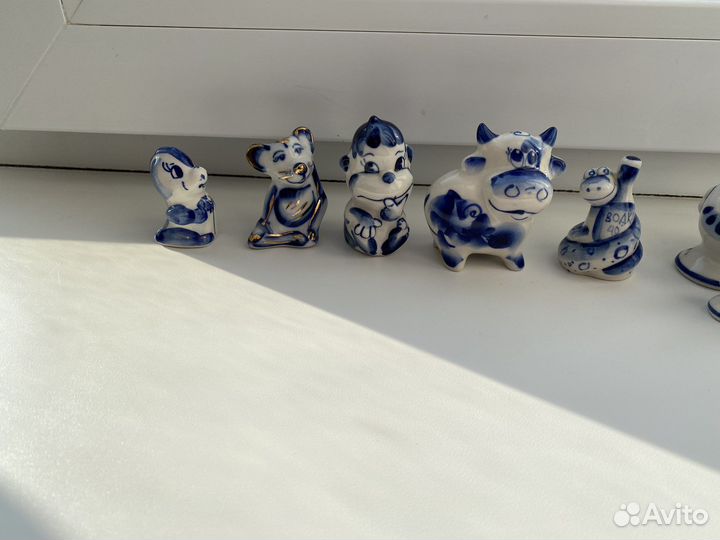 Коллекционные фигурки Гжель
