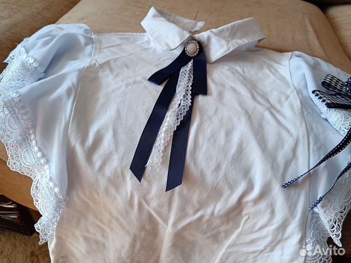 Блузка школьная 152