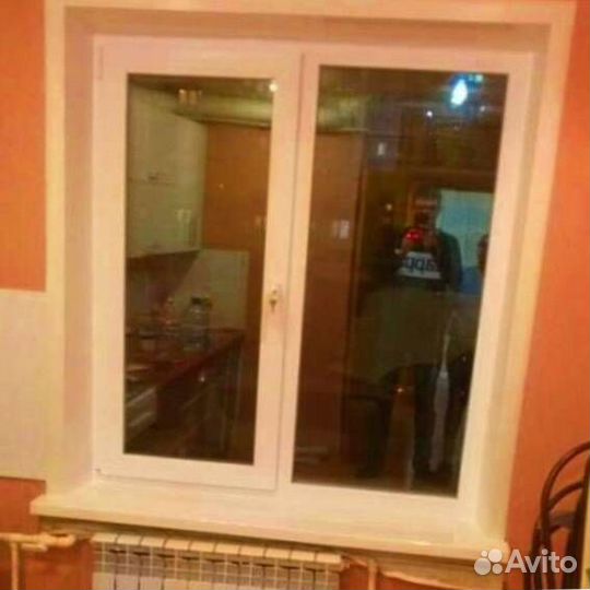 Пластиковое окно с установкой