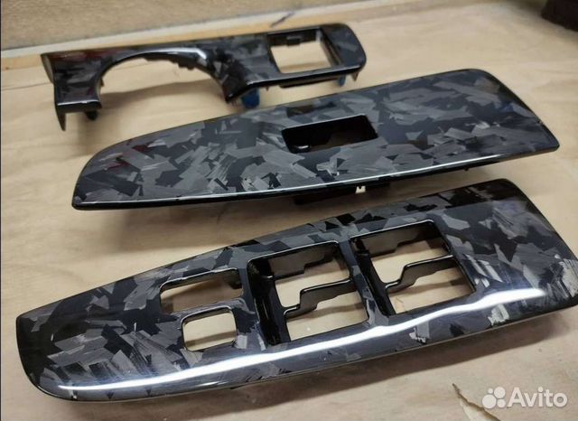 Ламинация натуральным карбоном