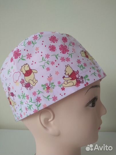 Медицинская шапочка на липучке