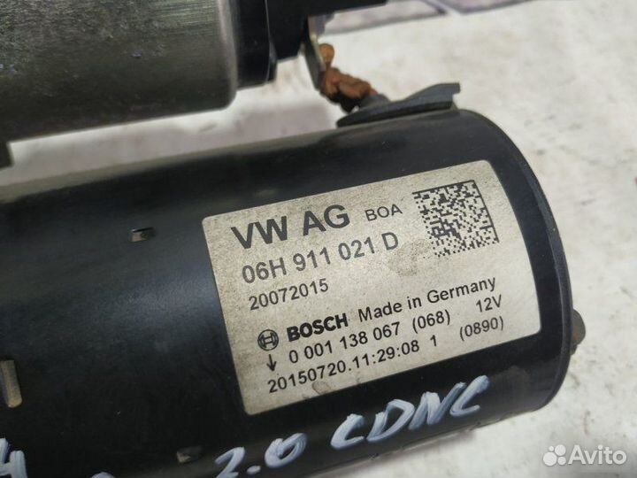 Стартер Audi A4 B8 CDN 2011—2015