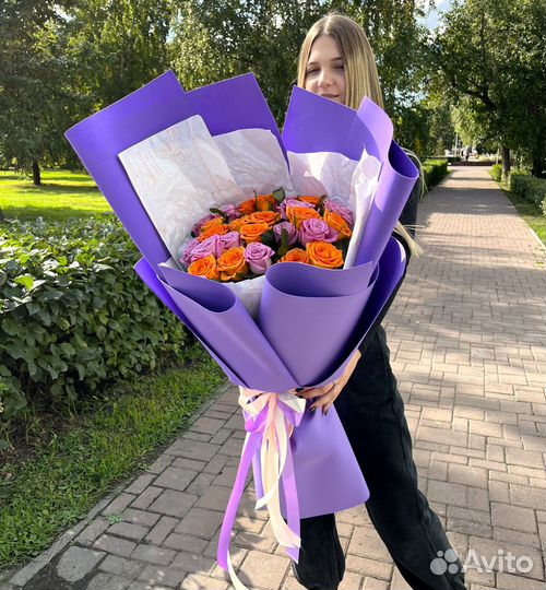Красивые Букеты Роз. Доставка/Самовывоз