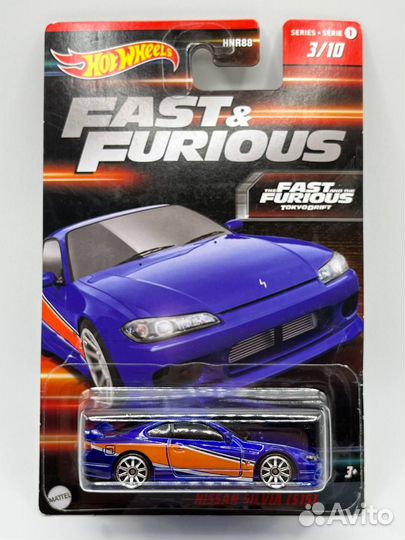 Hot Wheels Nissan Silvia (S15) (Синий)
