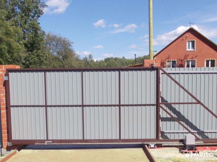 Ворота на заказ 
