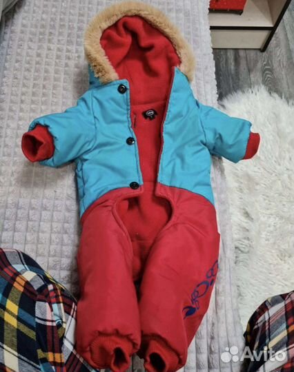 Зимний комбез для собачки