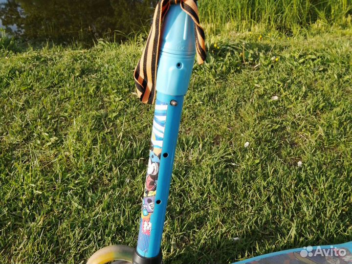 Самокат детский трехколесный бу