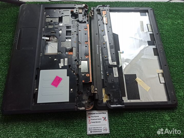 Корпус топкейс поддон рамка крышка Lenovo G555