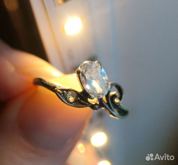 Серебряное кольцо 16