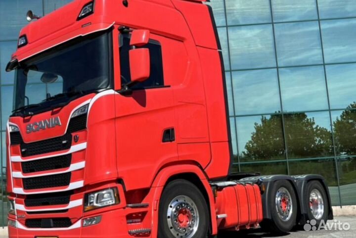 Разбираем грузовик Scania,6 series с 2016