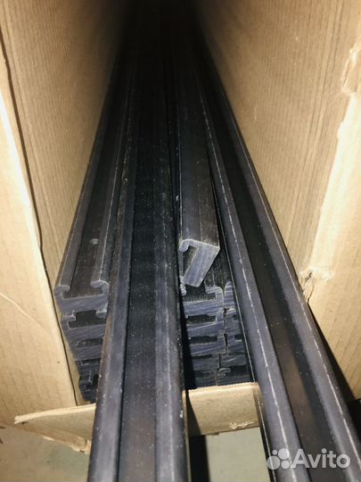 Склизы Ski-Doo Lynx профиль 26 Черный 2шт