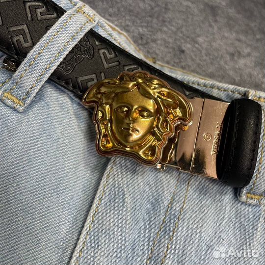 Ремень Versace кожа