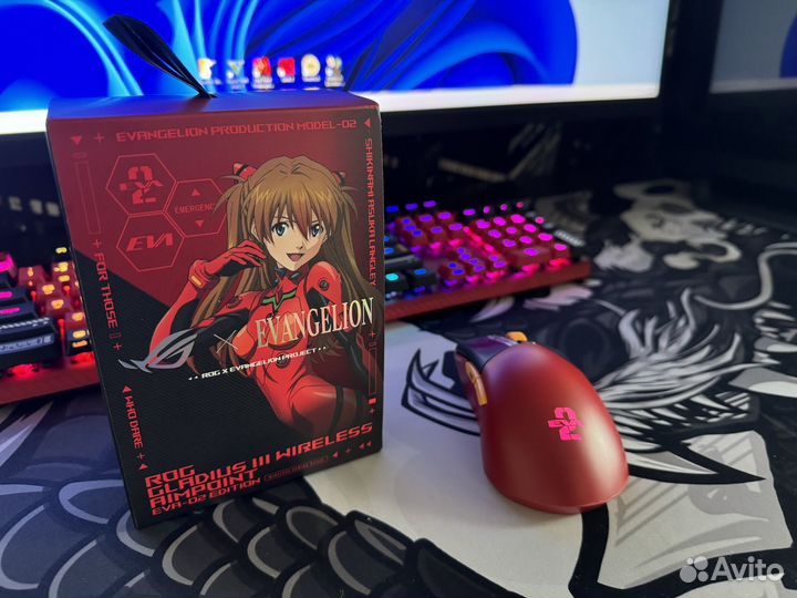 Игровая мышь Asus Rog Strix EVA 02