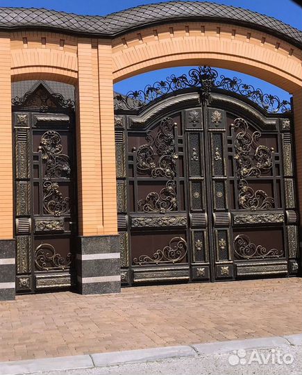 Кованные ворота