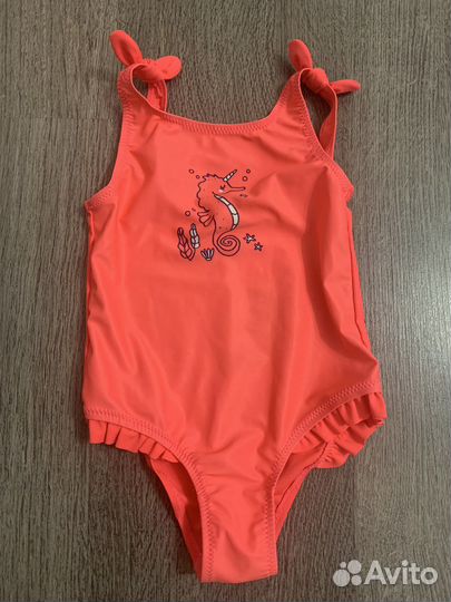 Купальник kiabi для девочки 1,5-2 года