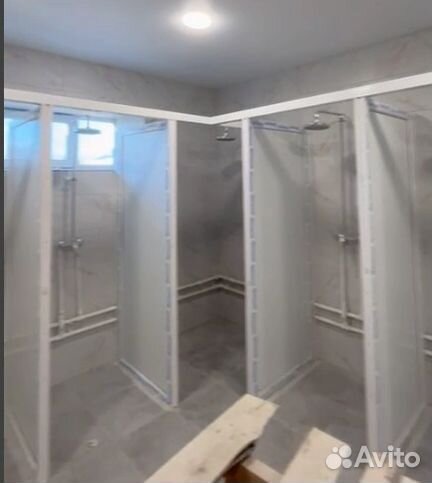 Перегородки для душа пвх
