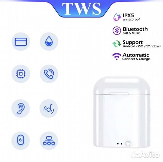 Наушники беспроводные Mini Pods i7s Mini TWS