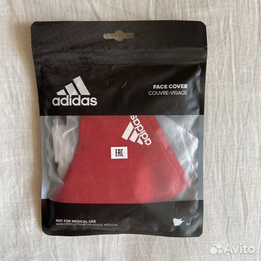 Маска многоразовая adidas адидас набор