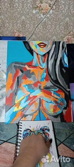 Картина акрилом