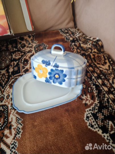 Посуда керамика блюда супница масленка