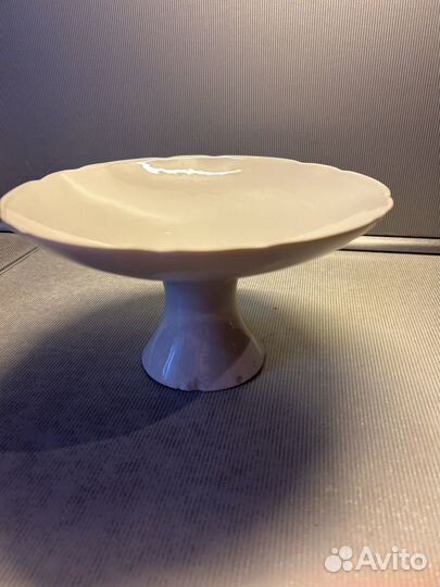 Ваза для фруктов на ножке СССР