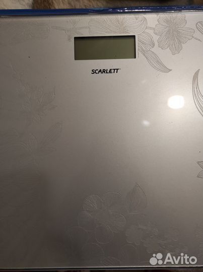 Весы напольные scarlett