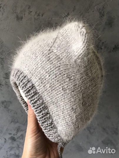 Шапка с ушками