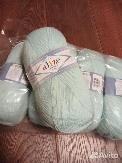 Пряжа для вязания полушерсть Лана Голд 800