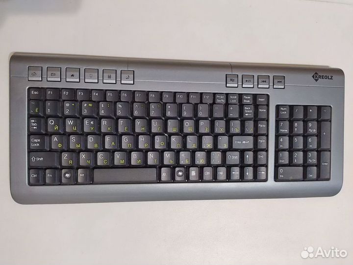 Клавиатура беспров. kreolz wmkm2 на запчасти