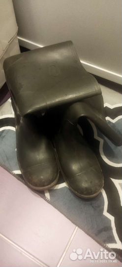 Сапоги резиновые мужские 43