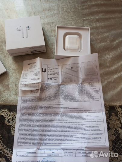 AirPods 1 Оригинал