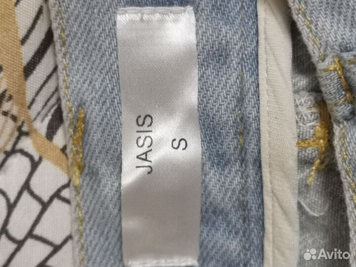 Джинсовая юбка миди 40 42