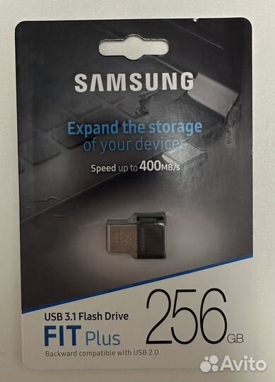 Новая Samsung USB 3.1 Flash Drive Fit Plus 256gb