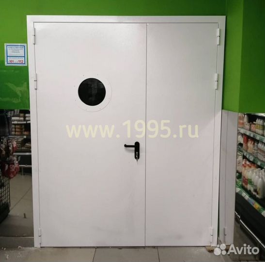 Дверь металлическая противопожарная