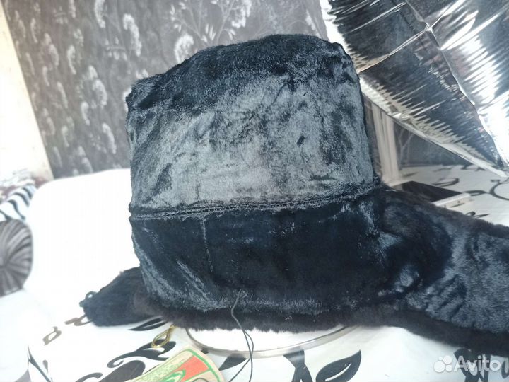 Мужская шапка мутон СССР новая