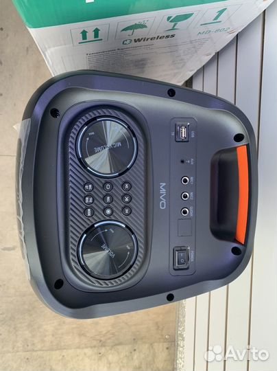 Беспроводная блютуз колонка 120Вт, портативная